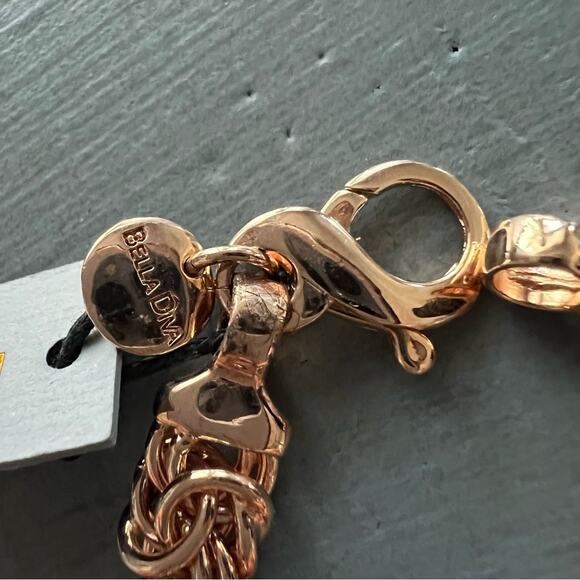 Bella Diva Bronze Chainlink Bracelet NEW - Picture 9 of 10